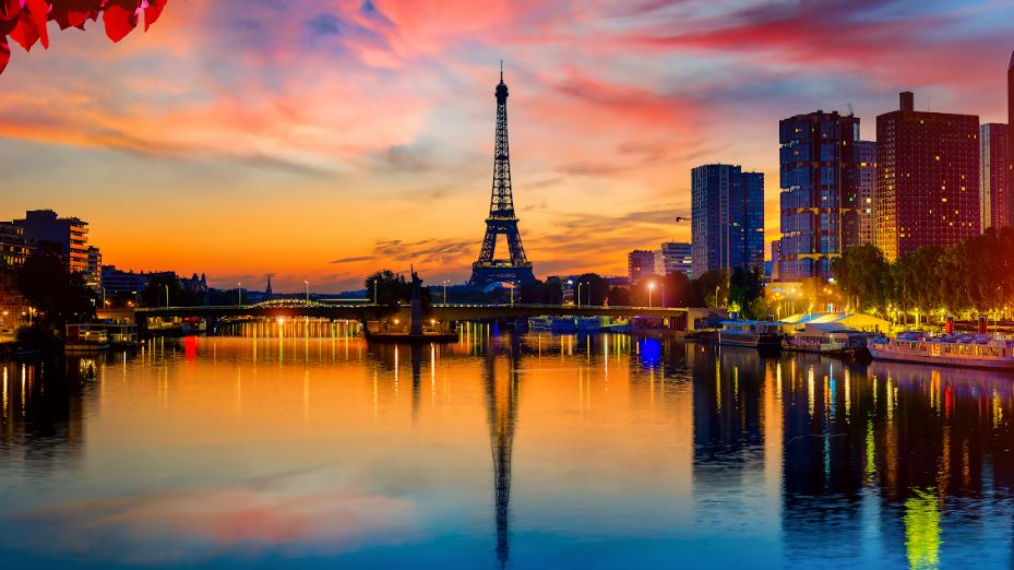 Paris y torre Eiffel